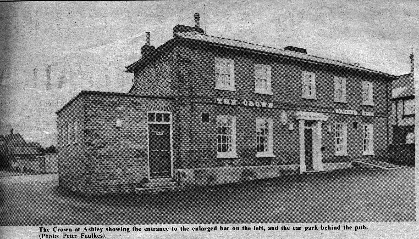 The Crown after renovations 1974